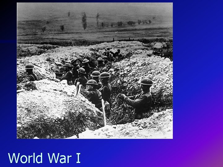World War I 