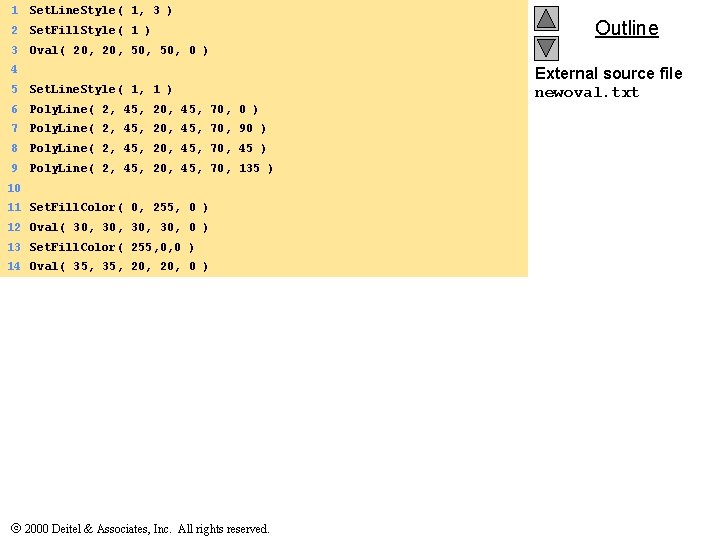 1 Set. Line. Style( 1, 3 ) 2 Set. Fill. Style( 1 ) 3 1 Set. Line. Style( 1, 3 ) 2 Set. Fill. Style( 1 ) 3