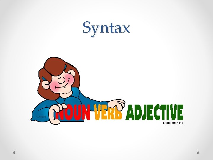 Syntax 