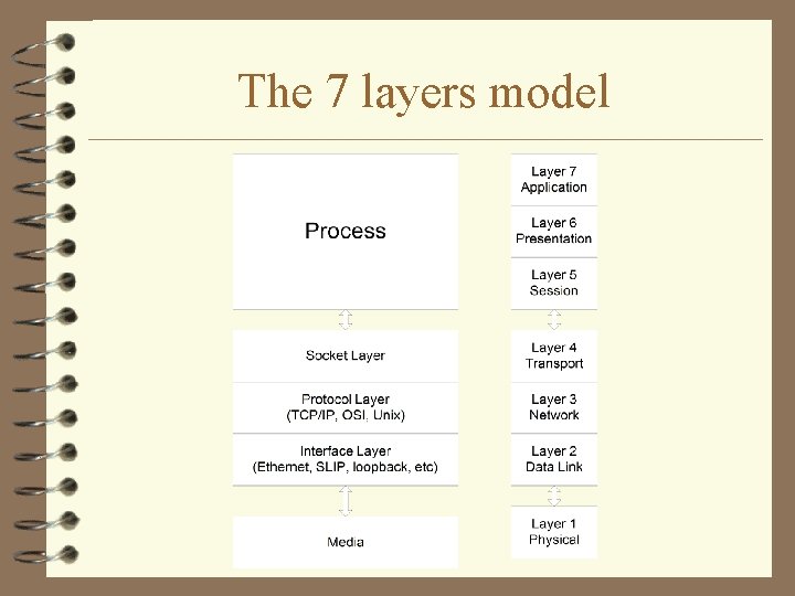 The 7 layers model 
