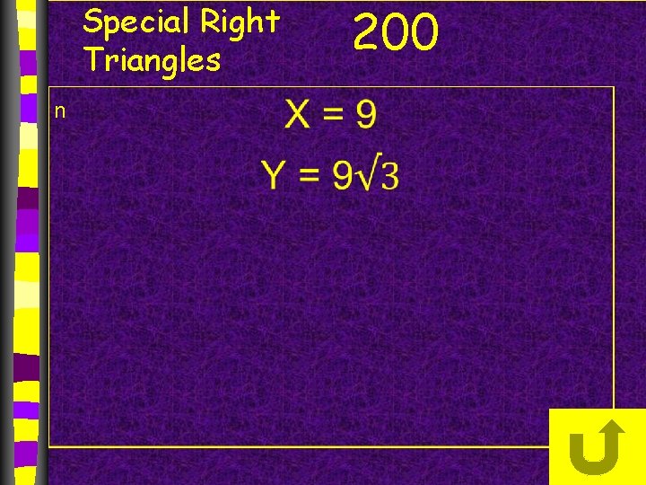 Special Right Triangles n 200 