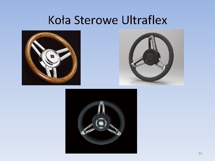 Koła Sterowe Ultraflex 23 