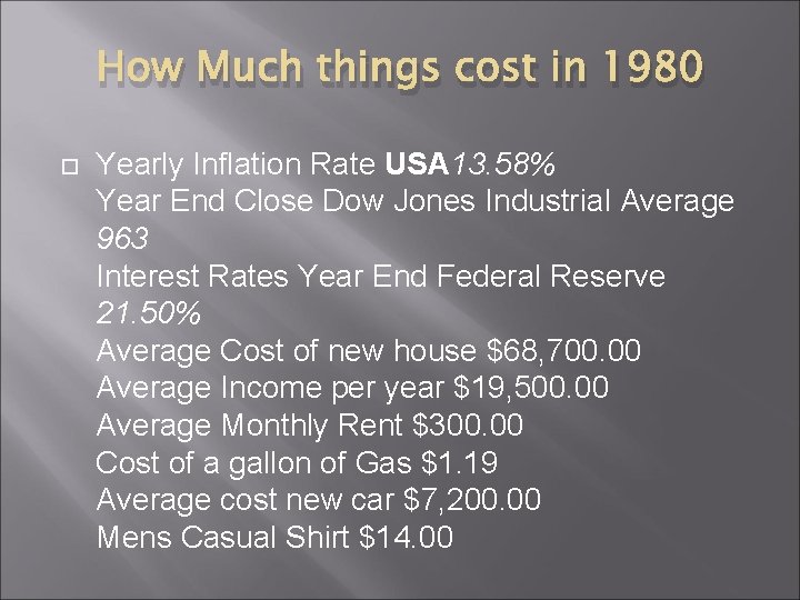 THE GREATEST DECADE 1980s Decade of Indulgence Status