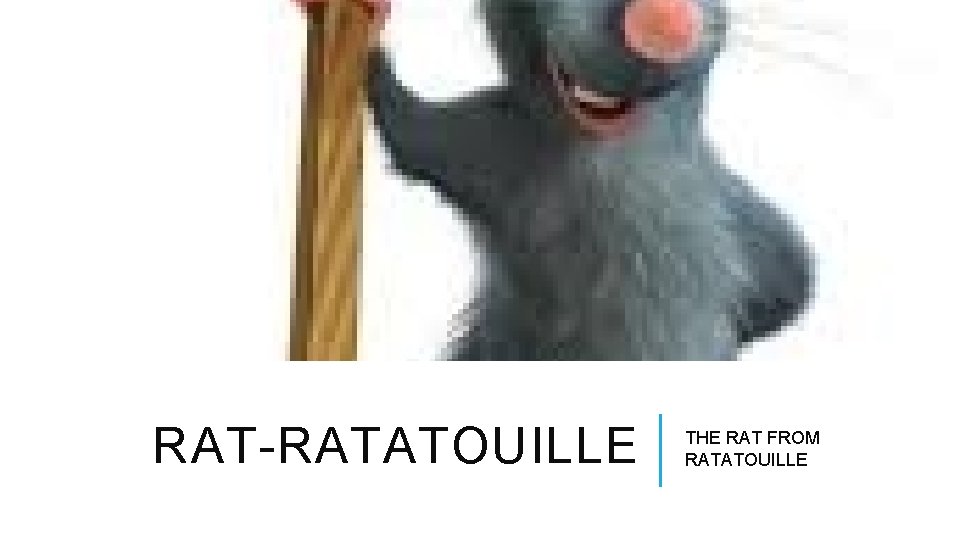 RAT-RATATOUILLE THE RAT FROM RATATOUILLE 