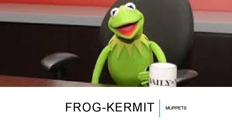 FROG-KERMIT MUPPETS 