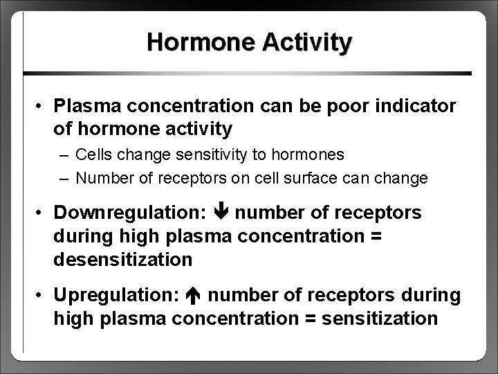 CHAPTER 4 Hormonal Control During Exercise CHAPTER 4