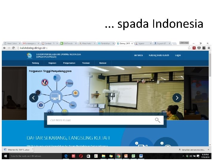 Pjj Dan Elearning Hari Wibawanto Tim Pengembang Pjj