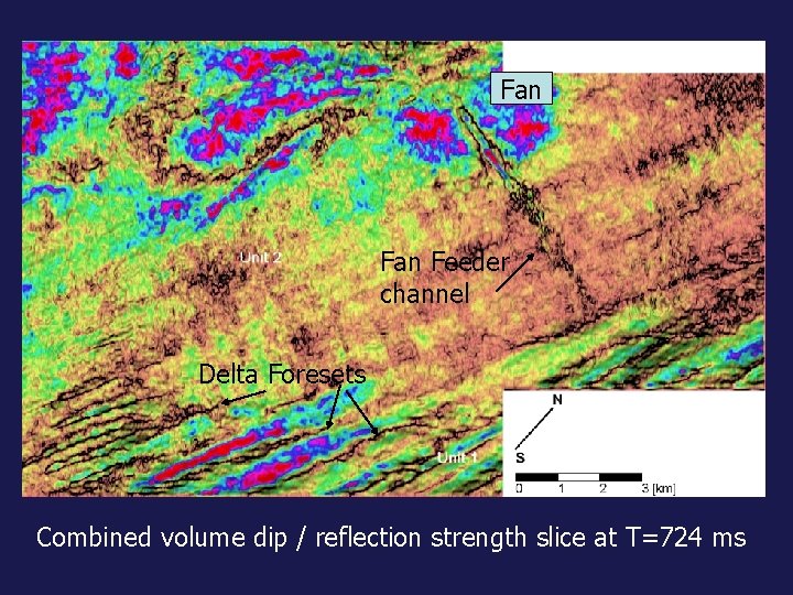 Fan Feeder channel Delta Foresets Combined volume dip / reflection strength slice at T=724