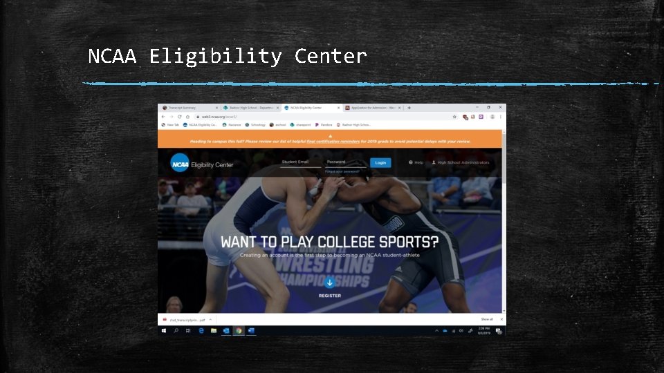 NCAA Eligibility Center 