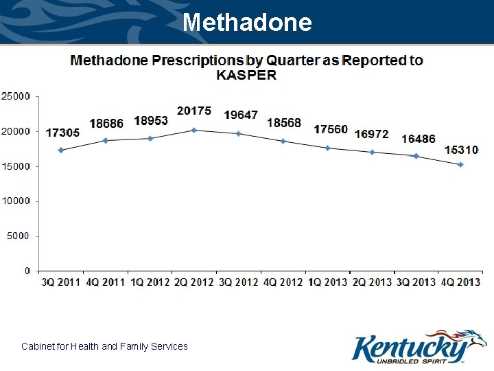 Methadone Cabinet for Health and Family Services 