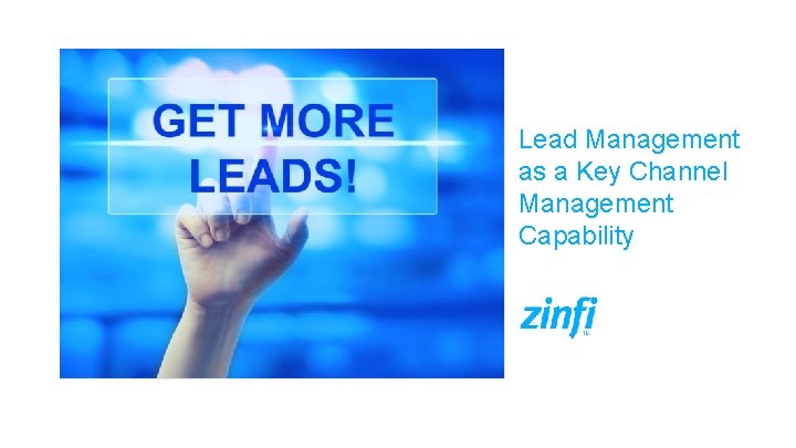 Lead Management as a Key Channel Management Capability 