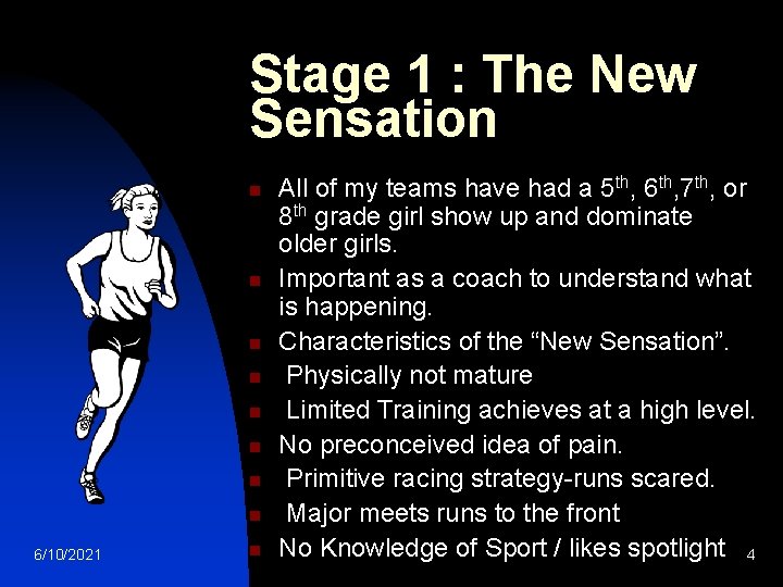 Stage 1 : The New Sensation n n n n 6/10/2021 n All of