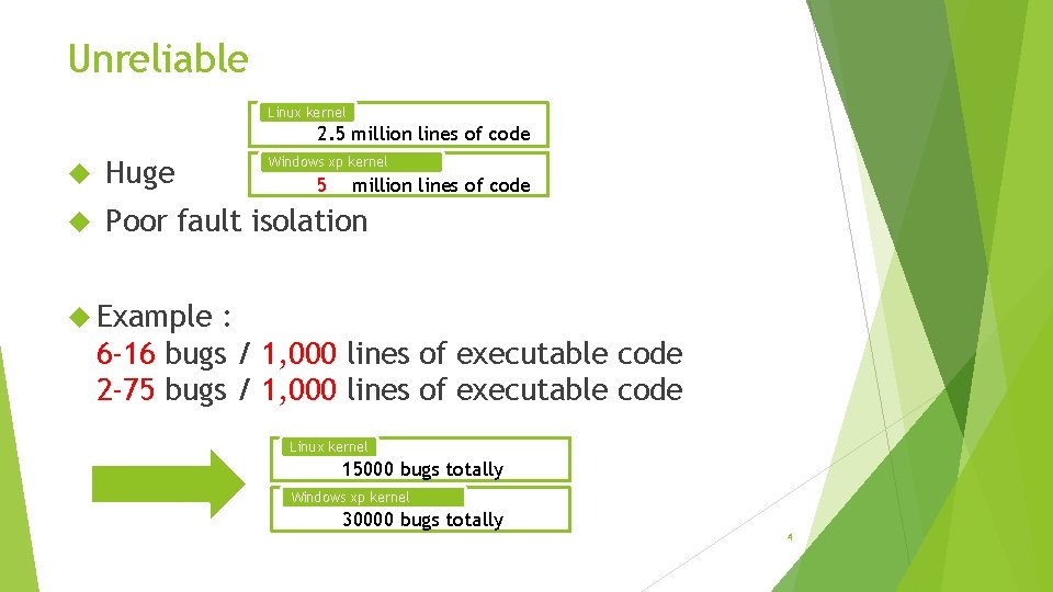 Linux Poor Can We Make Operating Systems Reliable and Secure