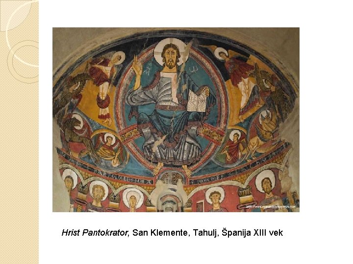 Hrist Pantokrator, San Klemente, Tahulj, Španija XIII vek 