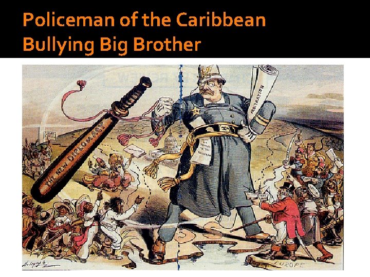 Policeman of the Caribbean Bullying Big Brother 