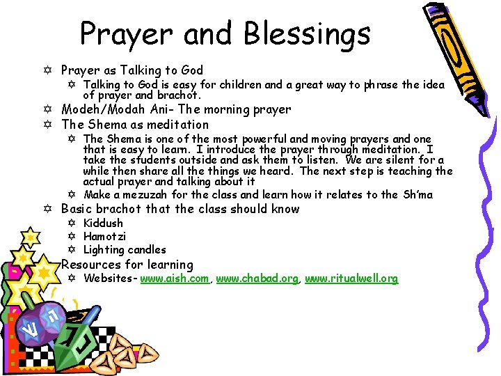 Prayer and Blessings Y Prayer as Talking to God Y Talking to God is