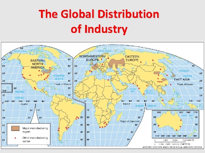 The Global Distribution of Industry 