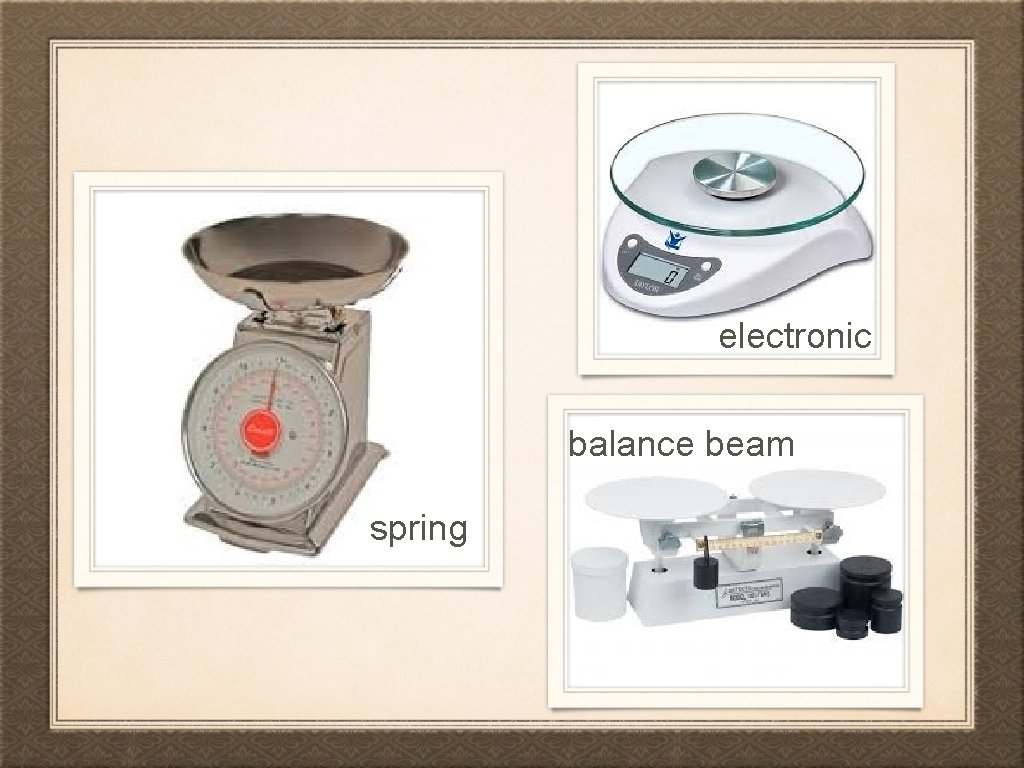 electronic balance beam spring 