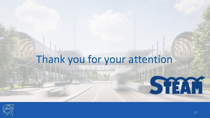 Thank you for your attention 31 