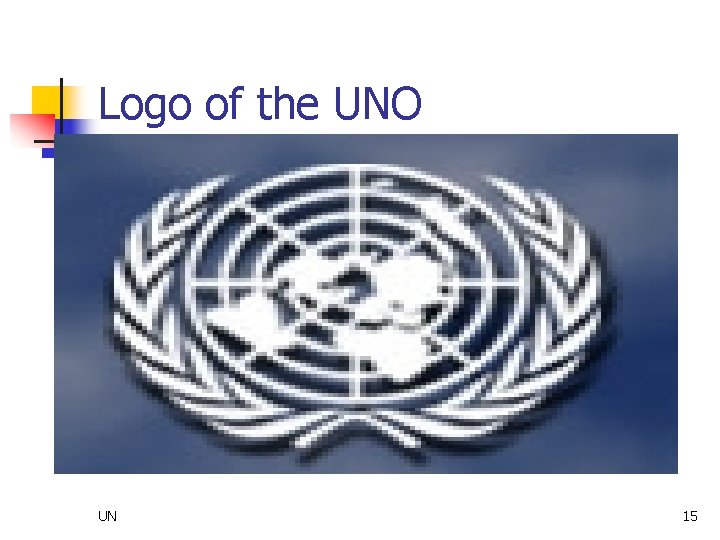 Logo of the UNO UN 15 