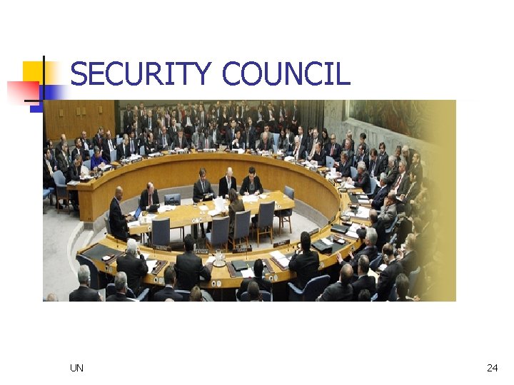 SECURITY COUNCIL UN 24 