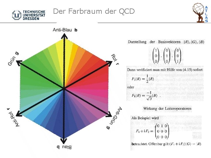 Der Farbraum der QCD 