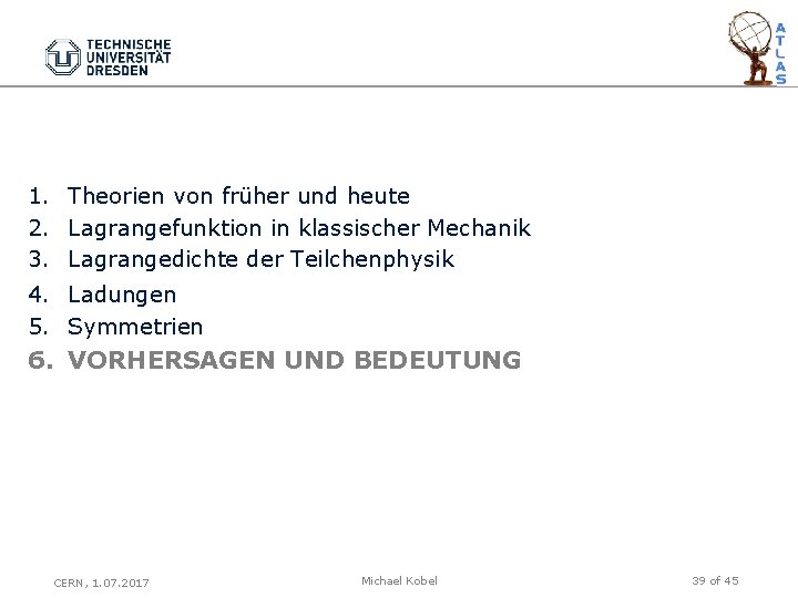 1. Theorien von früher und heute 2. Lagrangefunktion in klassischer Mechanik 3. Lagrangedichte der