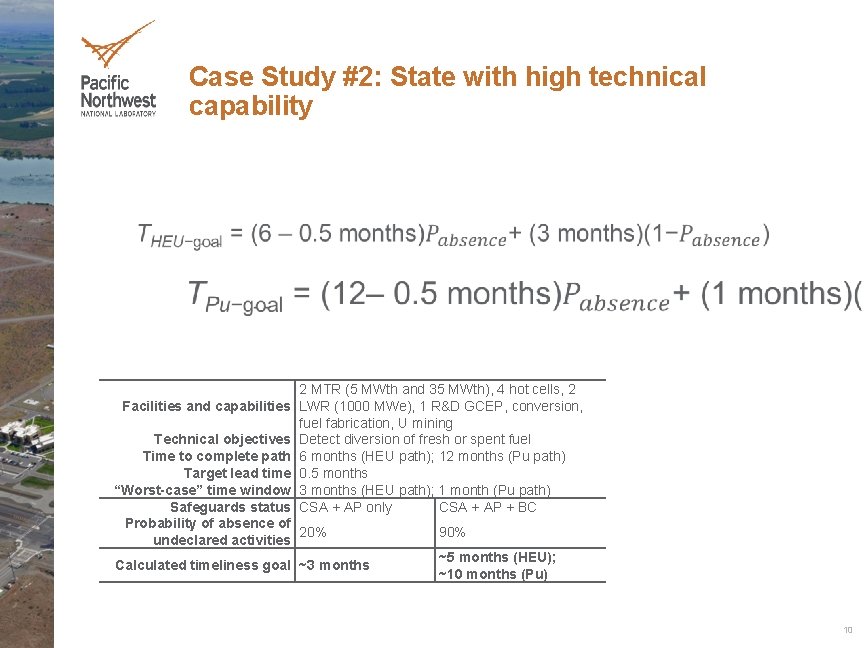 Case Study #2: State with high technical capability Facilities and capabilities 2 MTR (5