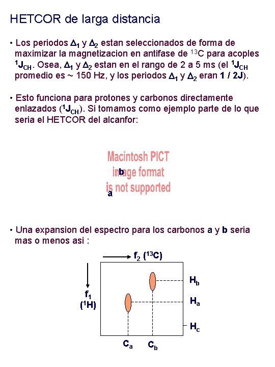 HETCOR de larga distancia • Los periodos D 1 y D 2 estan seleccionados