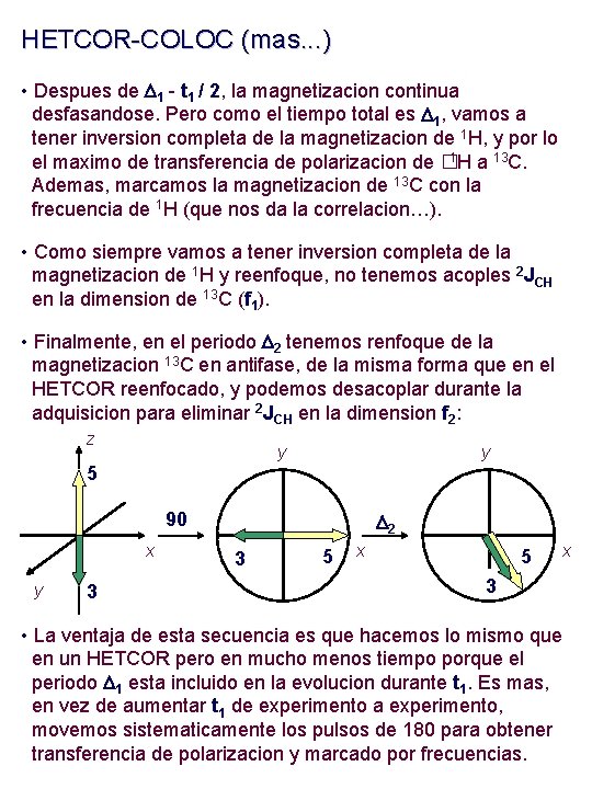 HETCOR-COLOC (mas. . . ) • Despues de D 1 - t 1 /