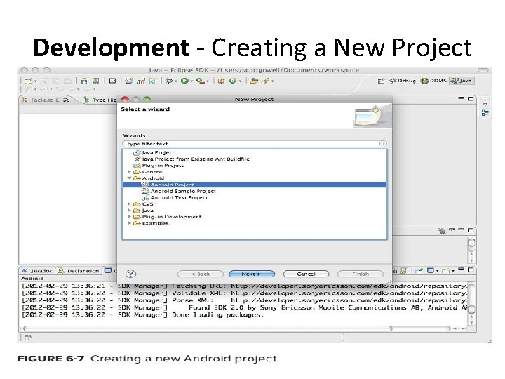 Development - Creating a New Project 