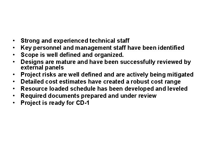 • • • Strong and experienced technical staff Key personnel and management staff • • • Strong and experienced technical staff Key personnel and management staff