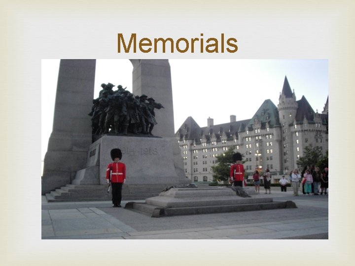 Memorials 