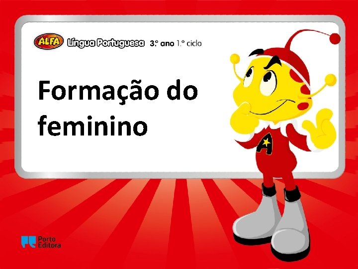 Formação do feminino 