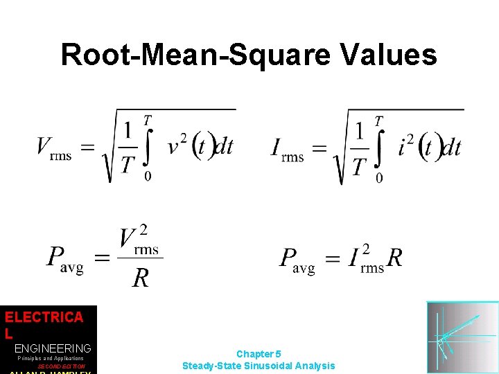 Root-Mean-Square Values ELECTRICA L ENGINEERING Principles and Applications SECOND EDITION Chapter 5 Steady-State Sinusoidal