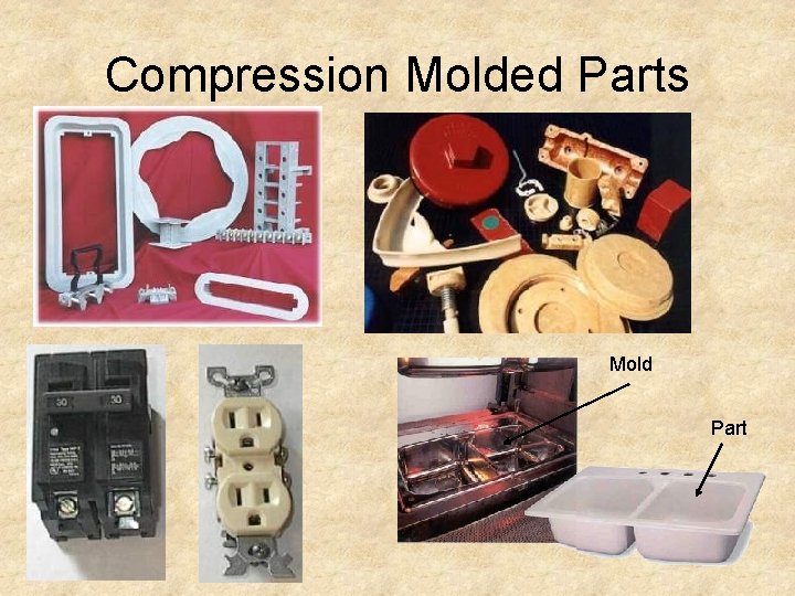 Compression Molded Parts Mold Part 