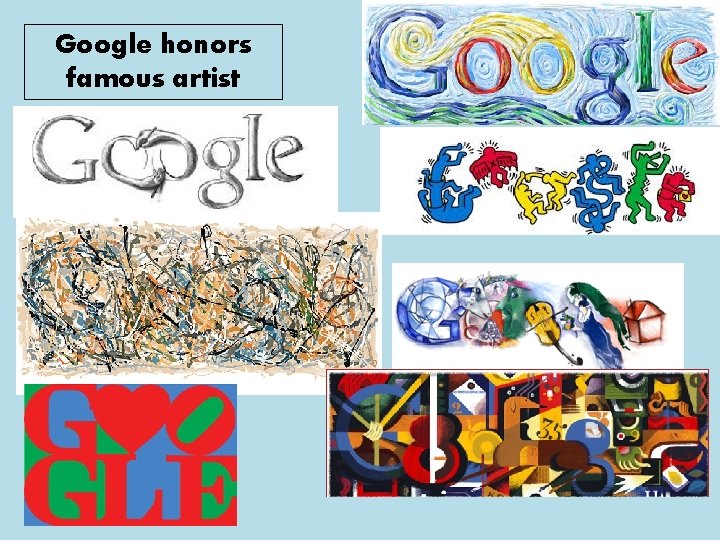 Google honors famous artist 