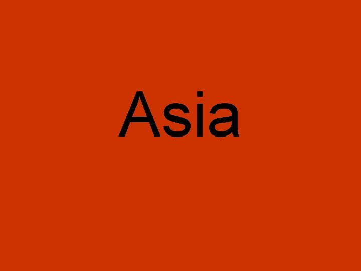 Asia 