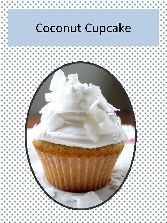 Coconut Cupcake 