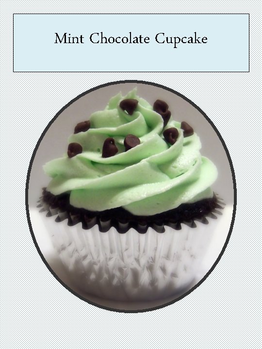 Mint Chocolate Cupcake 