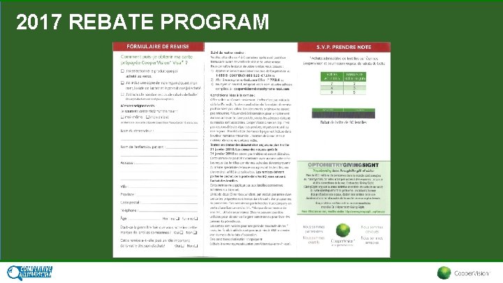 2017 REBATE PROGRAM 