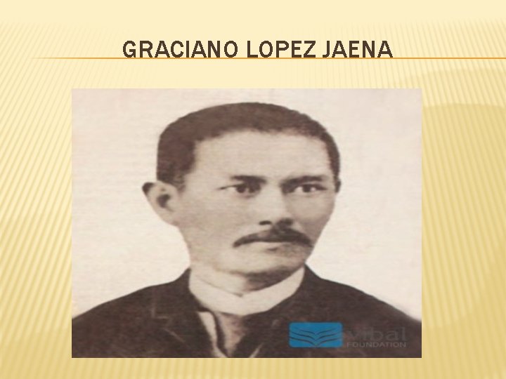 GRACIANO LOPEZ JAENA 