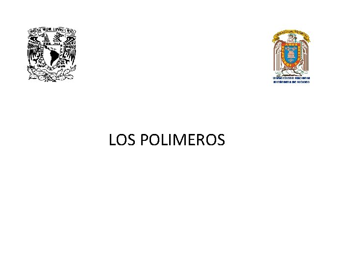 LOS POLIMEROS 