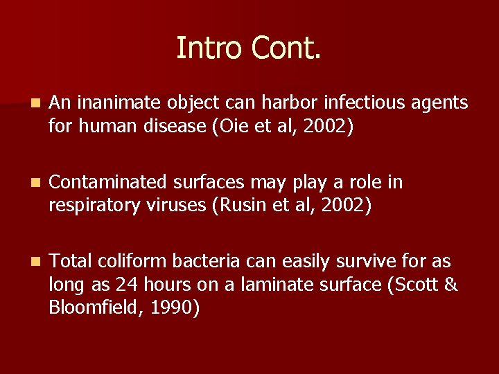 Infectious Objects Bacterial Growth Comparison Between Public Restrooms and Telephones