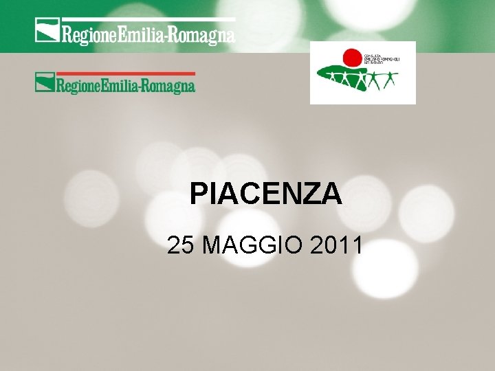 PIACENZA 25 MAGGIO 2011 