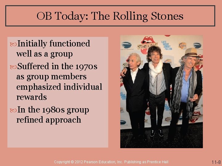 OB Today: The Rolling Stones Initially functioned well as a group Suffered in the