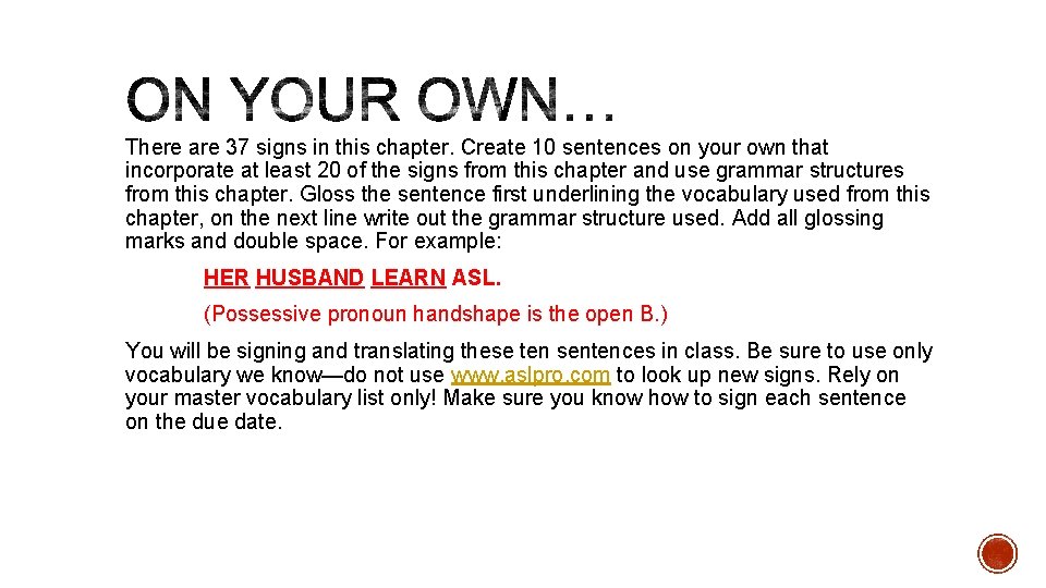 Possessives Basic Sentence Structure Using Two Third Person