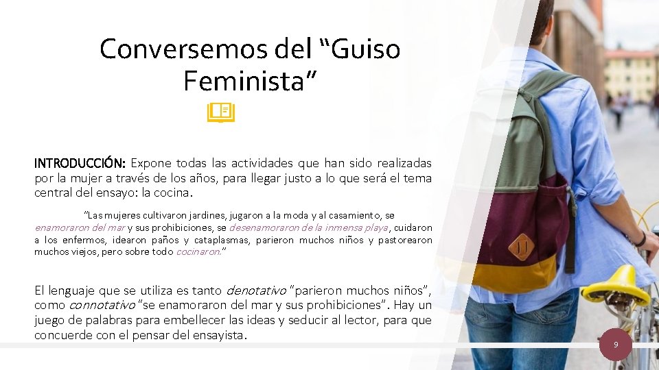 Conversemos del “Guiso Feminista” INTRODUCCIÓN: Expone todas las actividades que han sido realizadas por Conversemos del “Guiso Feminista” INTRODUCCIÓN: Expone todas las actividades que han sido realizadas por