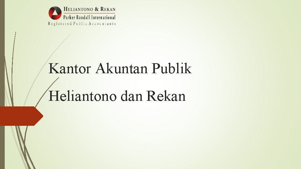 Kantor Akuntan Publik Heliantono dan Rekan 