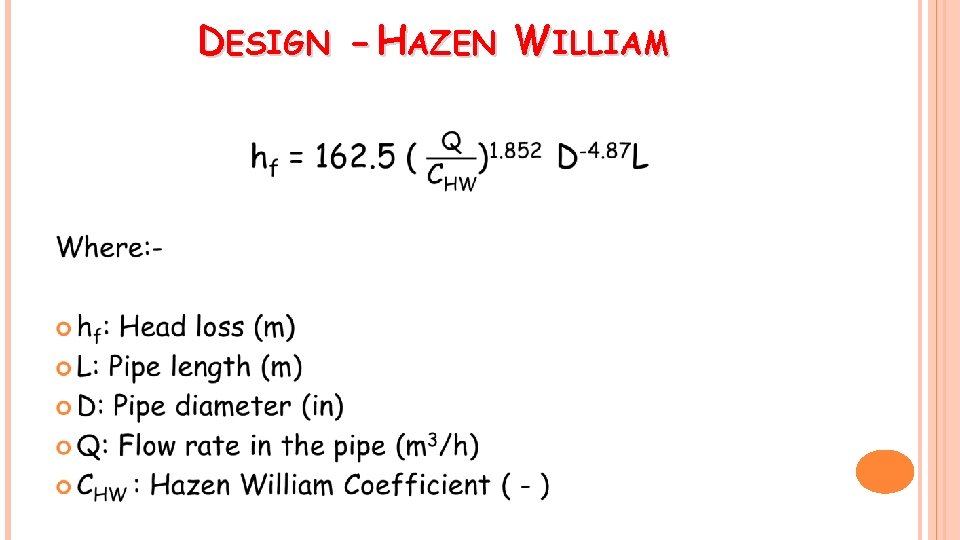 DESIGN - HAZEN WILLIAM 